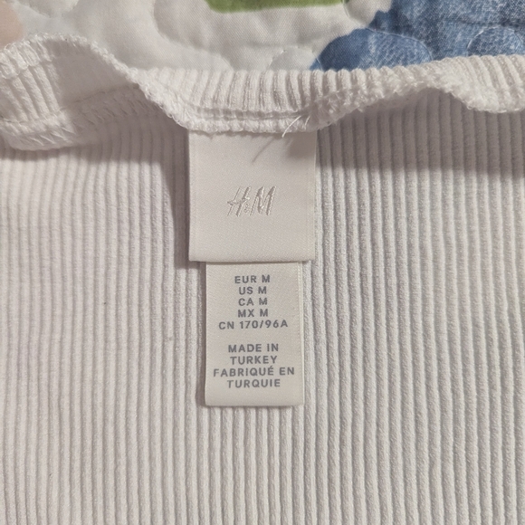 H & M ribbed off shoulder top - Picture 3 of 4